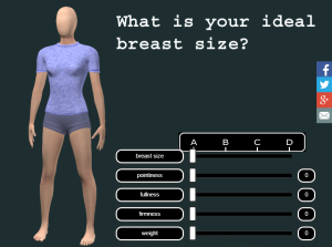 ideal breast size